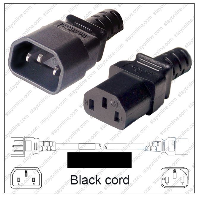 Pack of 25 7051042F701HX2 R CRDST;IE320/C14+SJT 14AWG ICE 32 
