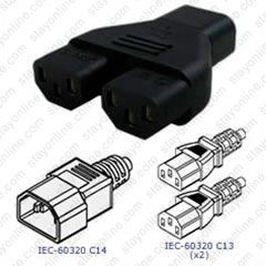 4Pcs IEC C14 Male Inline Châssis Socket Plug Rewireable Secteur connecteur alimentation GF 