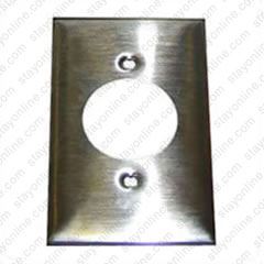 Details about   PS NON-MAG Stainless Steel 1.60" Receptacle 20/30A Locking Outlet 1G Cover SS720 